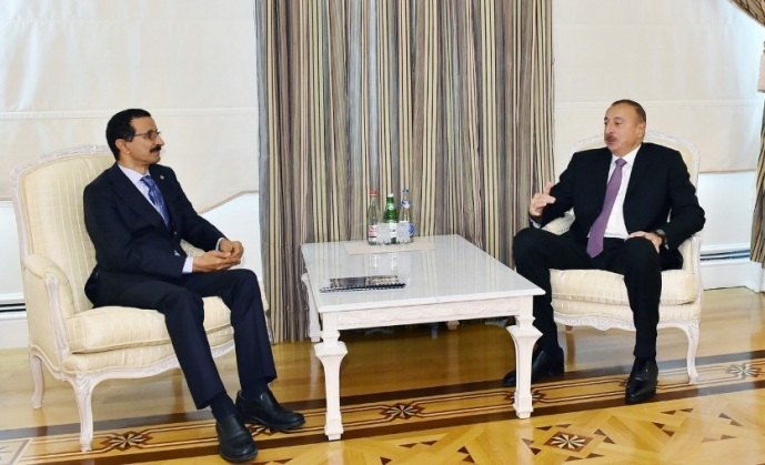 Президент Азербайджана принял председателя DP World 